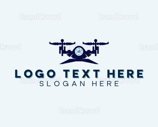 Photography Drone Camera Logo