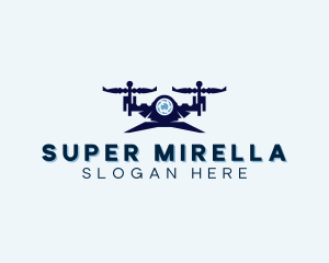 Aerial - Photography Drone Camera logo design