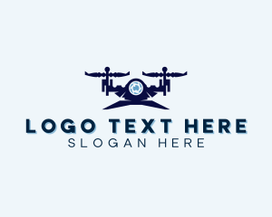 Photography Drone Camera Logo