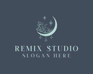 Moon Star Art Studio logo design