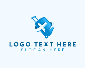 Baggage - Travel Bag Luggage logo design