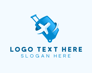 Explore - Travel Bag Luggage logo design