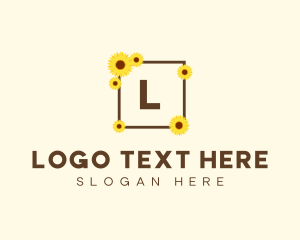 Sunflower - Sunflower Frame Boutique logo design