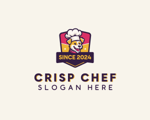 Chef Puppy Dog logo design