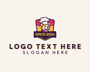 Kennel - Chef Puppy Dog logo design