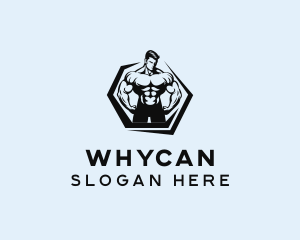 Bodybuilding - Muscle Gym Bodybuilder logo design