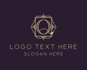Stock Market - Luxury Ornament Boutique Letter Q logo design