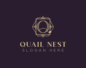 Luxury Boutique Letter Q logo design