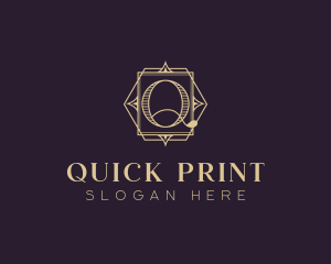 Luxury Boutique Letter Q logo design