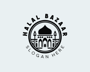 Islam Mosque Architecture logo design