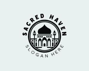 Mosque - Islam Mosque Architecture logo design