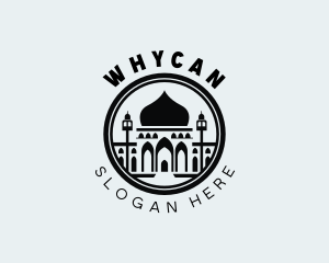 Tourist - Islam Mosque Architecture logo design