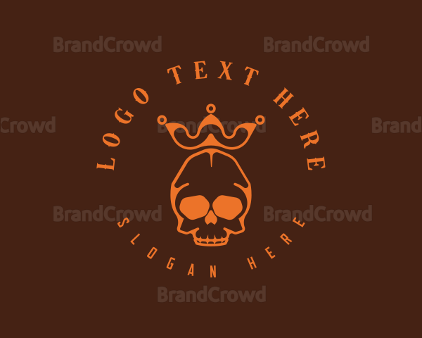 Crown Skull King Logo