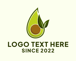 Natural - Botanical Avocado Oil logo design