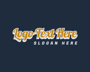Quirky Cursive Wordmark Logo