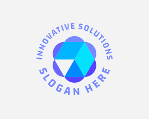 3D Cube Software Company logo design