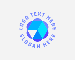 Internet - 3D Cube Software Company logo design