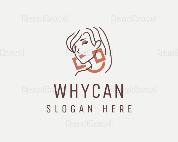 Elegant Feminine Jewelry Logo