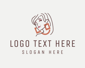 Letter Ov - Elegant Feminine Jewelry logo design