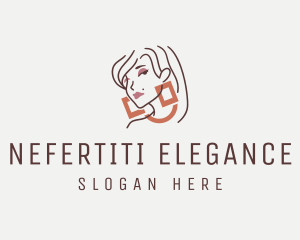 Elegant Feminine Jewelry logo design