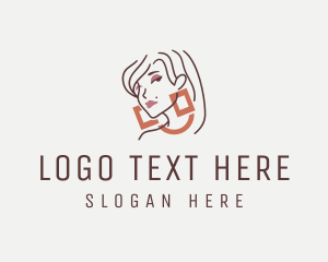 Elegant Feminine Jewelry Logo