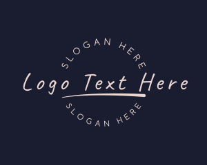 Feminine Handwritten Business Logo