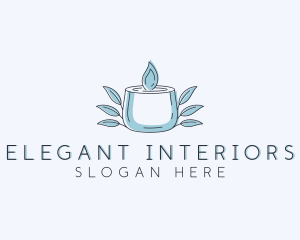 Wellness Candlelight Decor logo design