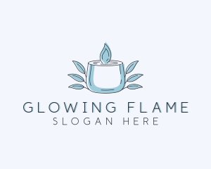 Candlelight - Wellness Candlelight Decor logo design