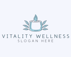 Wellness Candlelight Decor logo design