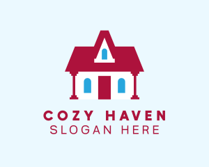 Red Roof House logo design