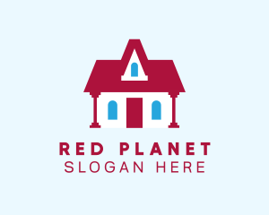 Red Roof House logo design