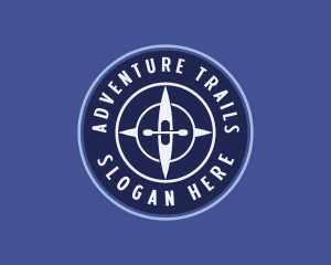 Kayak Outdoor Adventure  logo design