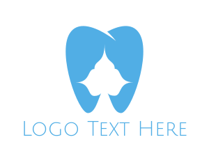 Tooth - Blue Tooth Dental logo design