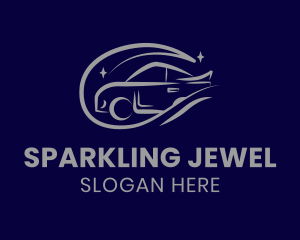 Clean Car Sparkle logo design