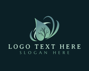 Vegan - Natural Leaf Wellness logo design