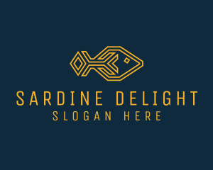 Sardine - Sea Fish Restaurant logo design