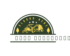 Plower - Tractor Agricultural Farming logo design