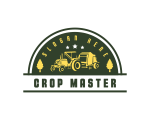 Tractor Agricultural Farming  logo design