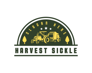 Tractor Agricultural Farming  logo design