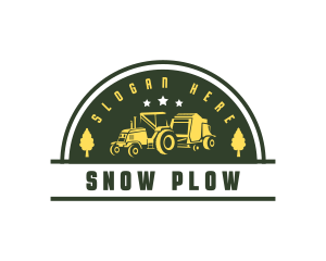 Tractor Agricultural Farming  logo design