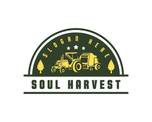 Tractor Agricultural Farming  logo design