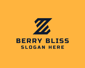 Modern Industrial Slant logo design