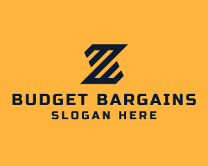 Cheap - Modern Industrial Slant logo design