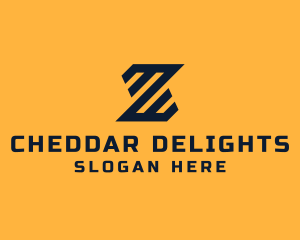 Modern Industrial Slant logo design