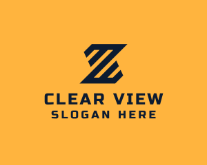 Modern Industrial Slant logo design