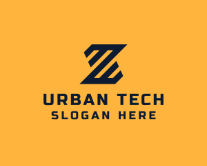 Modern - Modern Industrial Slant logo design