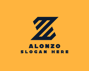 Modern Industrial Letter Z logo design