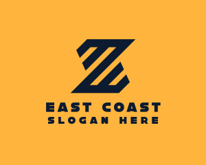 Modern Industrial Slant logo design