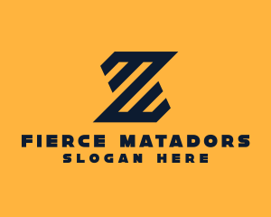 Modern Industrial Slant logo design