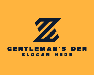 Modern Industrial Slant logo design